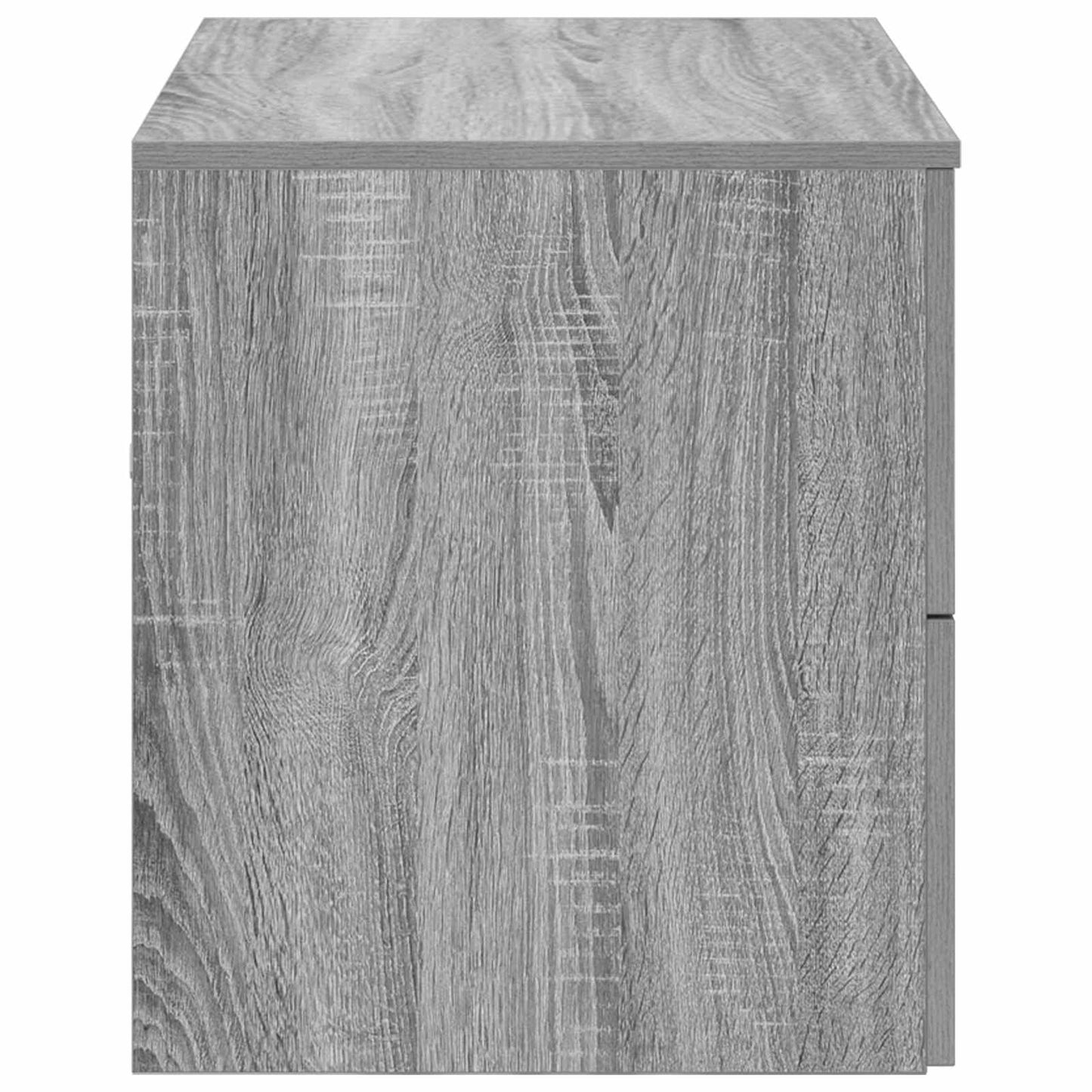 vidaXL Τοίχου Μπάνιου Κάβινες Γκρι Sonoma 62,5 x 44,5 x 50 εκ.