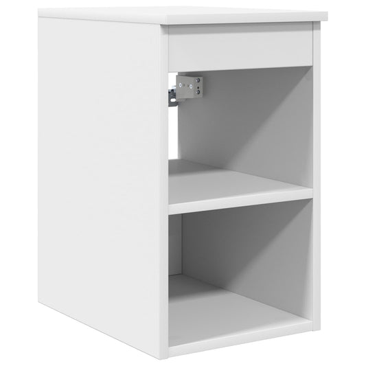 vidaXL Ντουλάπι Μπάνιου Ενδιάμεσο Λευκό 30 x 35 x 50 εκ.