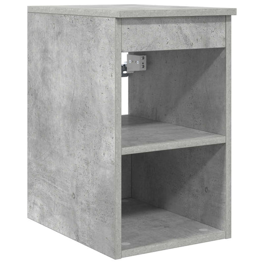 vidaXL Ντουλάπι Μπάνιου Ενδιάμεσο Γκρι Σκυροδέματος 30 x 35 x 50 εκ.