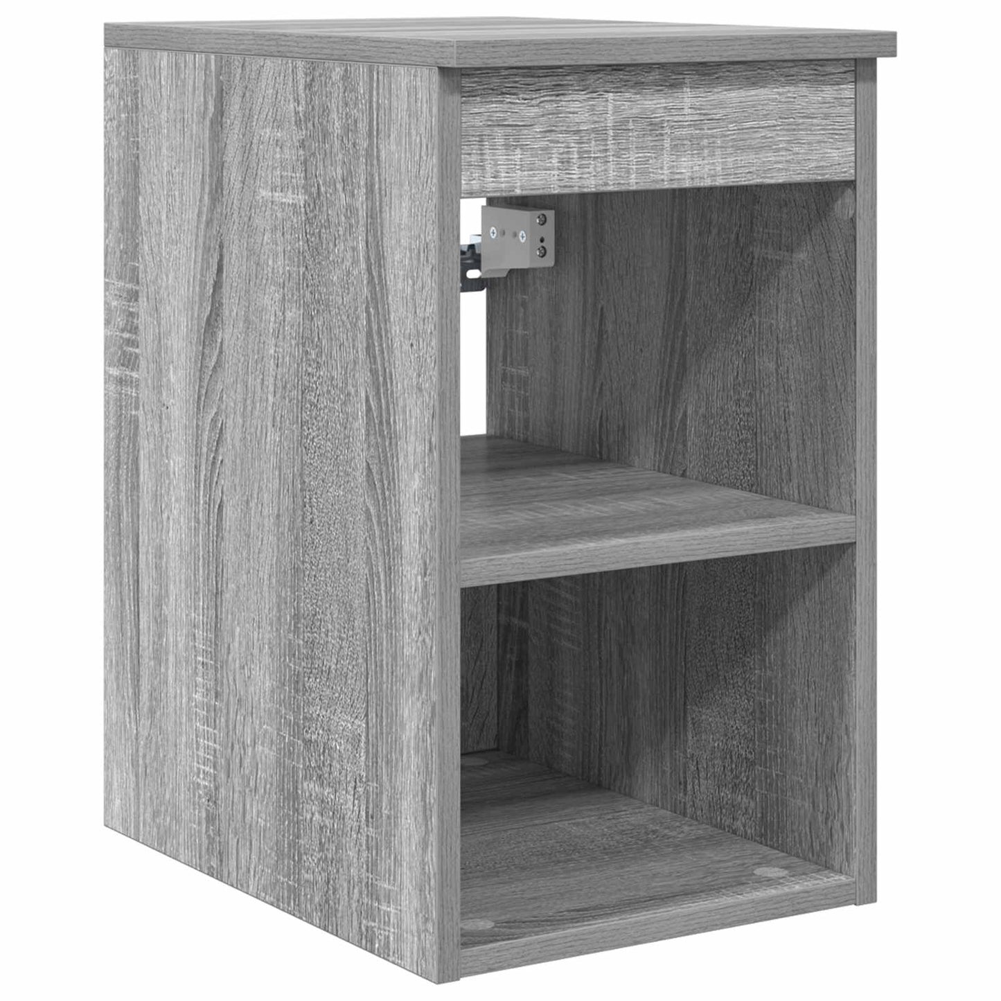 vidaXL Ντουλάπι Μπάνιου Ενδιάμεσο Γκρι Sonoma 30 x 35 x 50 εκ.
