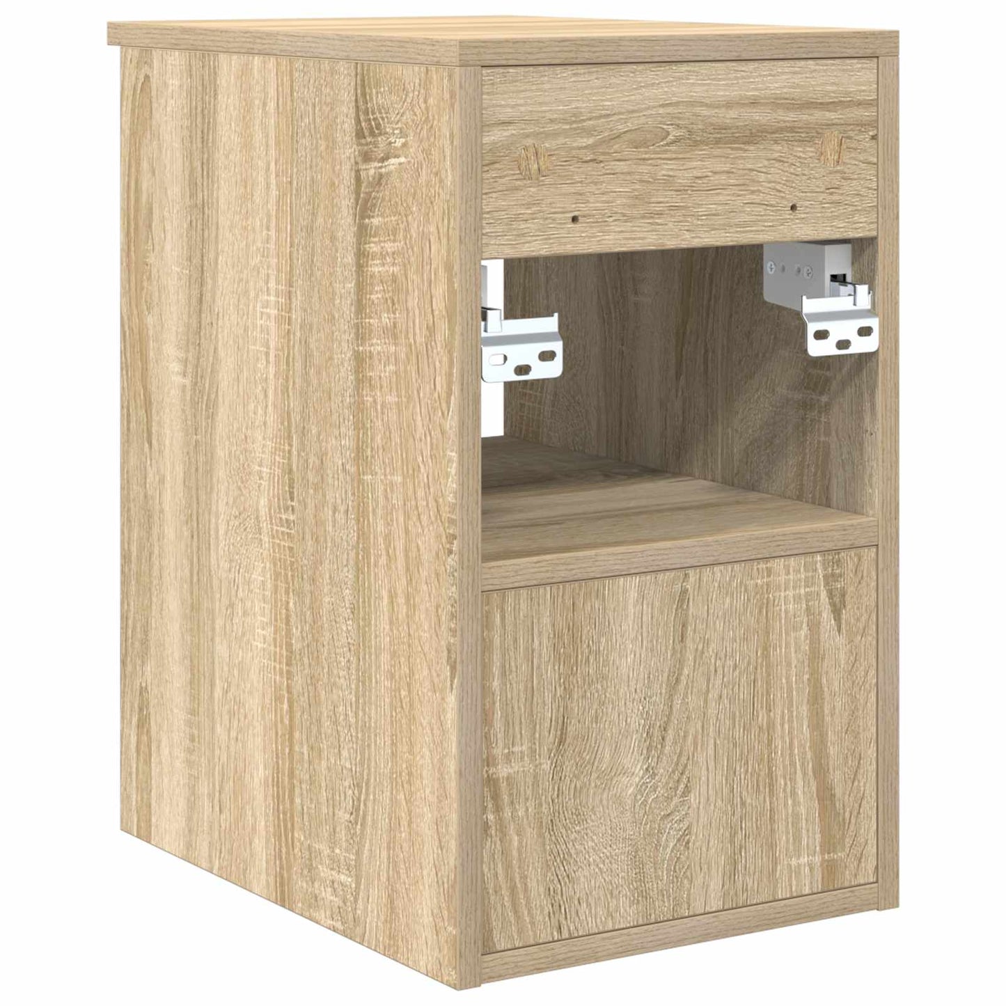 vidaXL Ντουλάπι Μπάνιου Ενδιάμεσο Sonoma Δρυς 30 x 44,5 x 50 εκ.