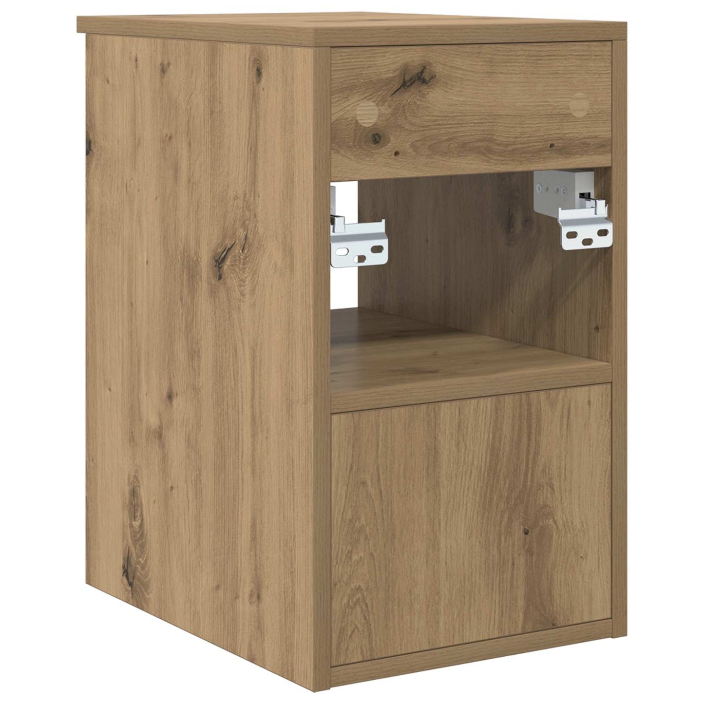 vidaXL Ντουλάπι Μπάνιου Ενδιάμεσο Artisan Δρυς 30 x 44,5 x 50 εκ.