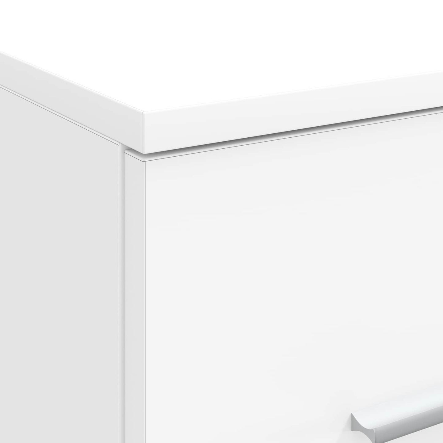 vidaXL Ντουλάπι Μπάνιου Ενδιάμεσο Λευκό 30 x 35 x 50 εκ.
