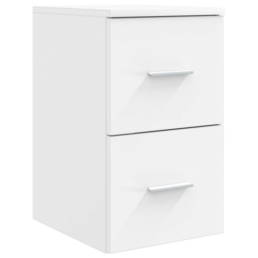 vidaXL Ντουλάπι Μπάνιου Ενδιάμεσο Λευκό 30 x 41 x 50 εκ.