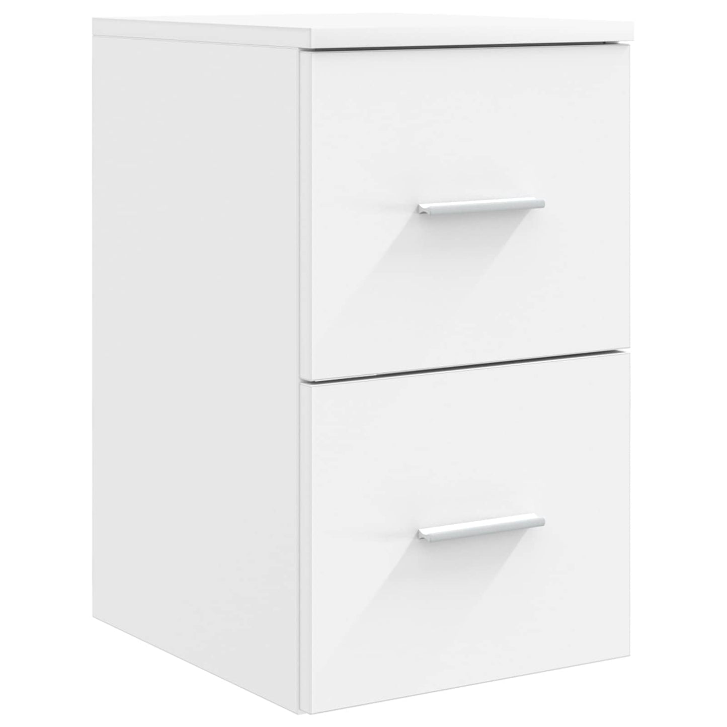 vidaXL Ντουλάπι Μπάνιου Ενδιάμεσο Λευκό 30 x 44,5 x 50 εκ.