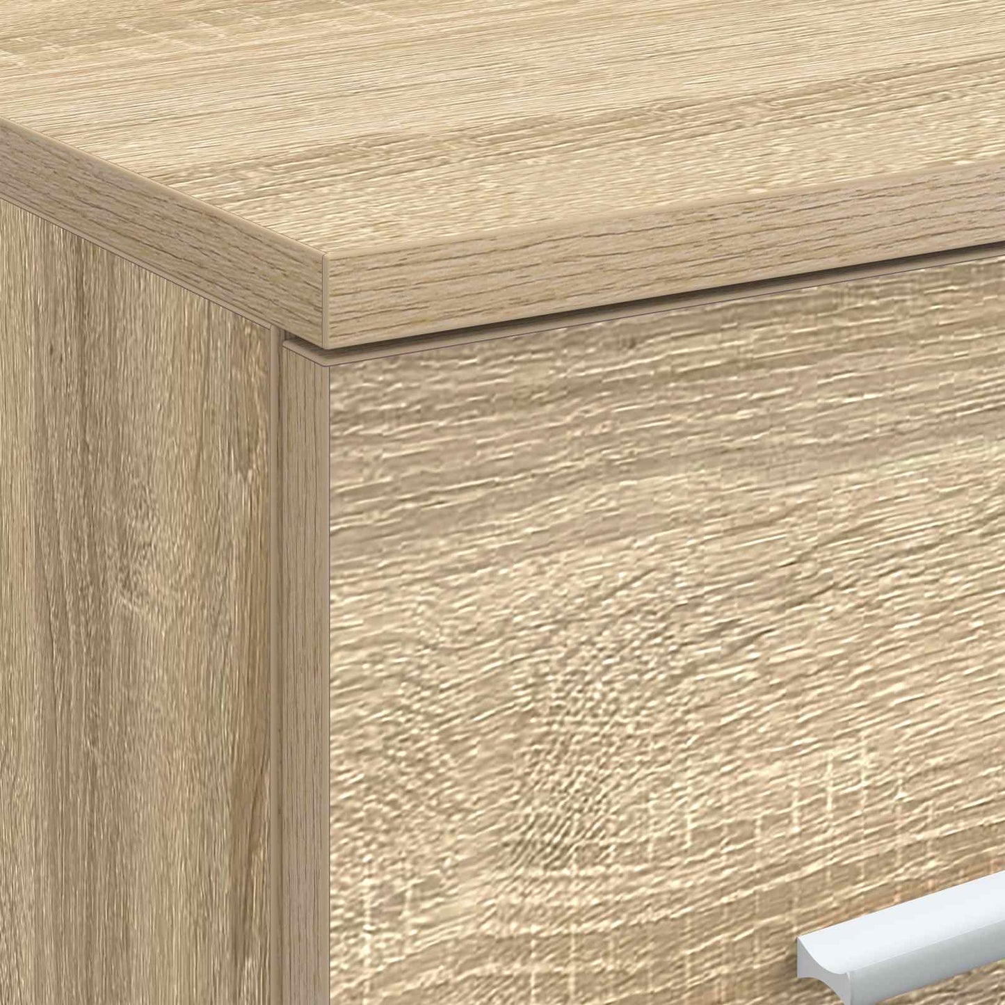 vidaXL Ντουλάπι Μπάνιου Ενδιάμεσο Sonoma Δρυς 30 x 44,5 x 50 εκ.