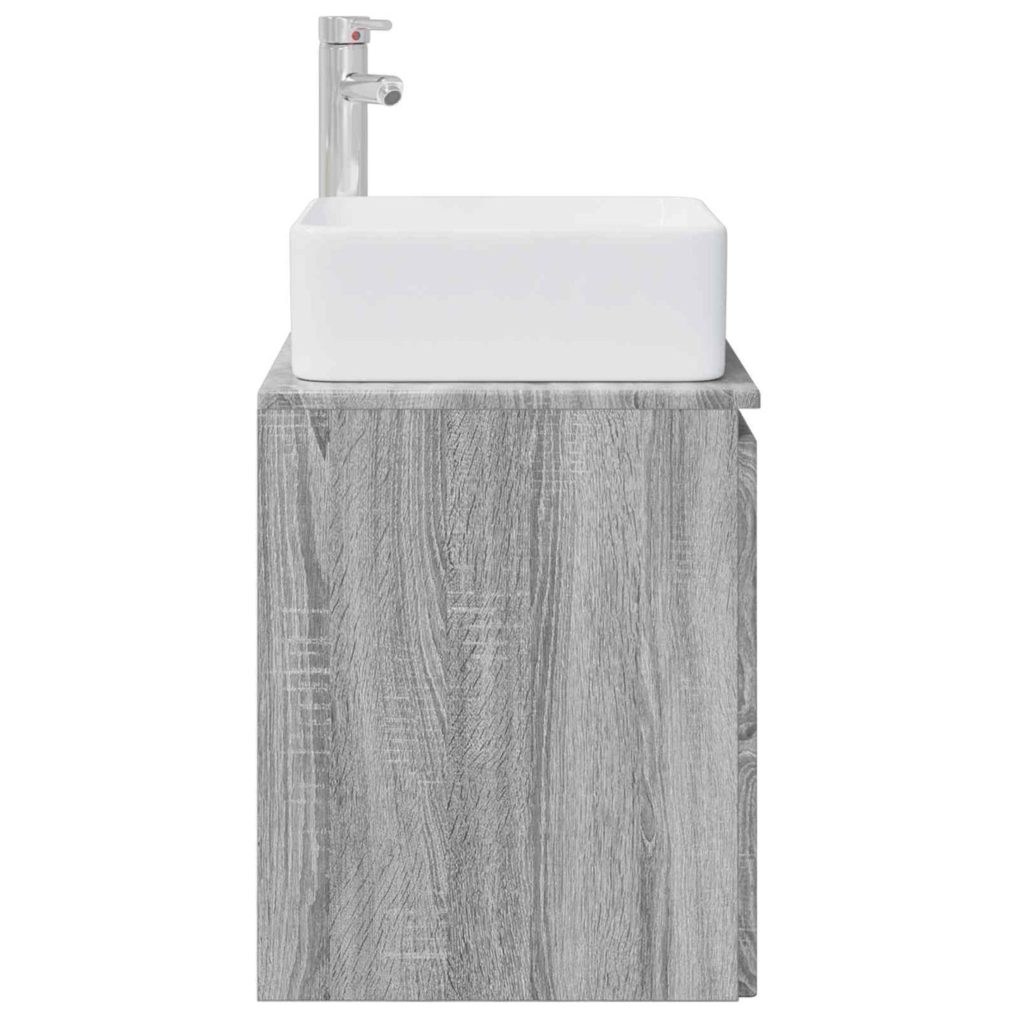 vidaXL Επιτοίχια Λεκάνη Έπιπλο Γκρι Sonoma 49,5 x 41 x 63 εκ