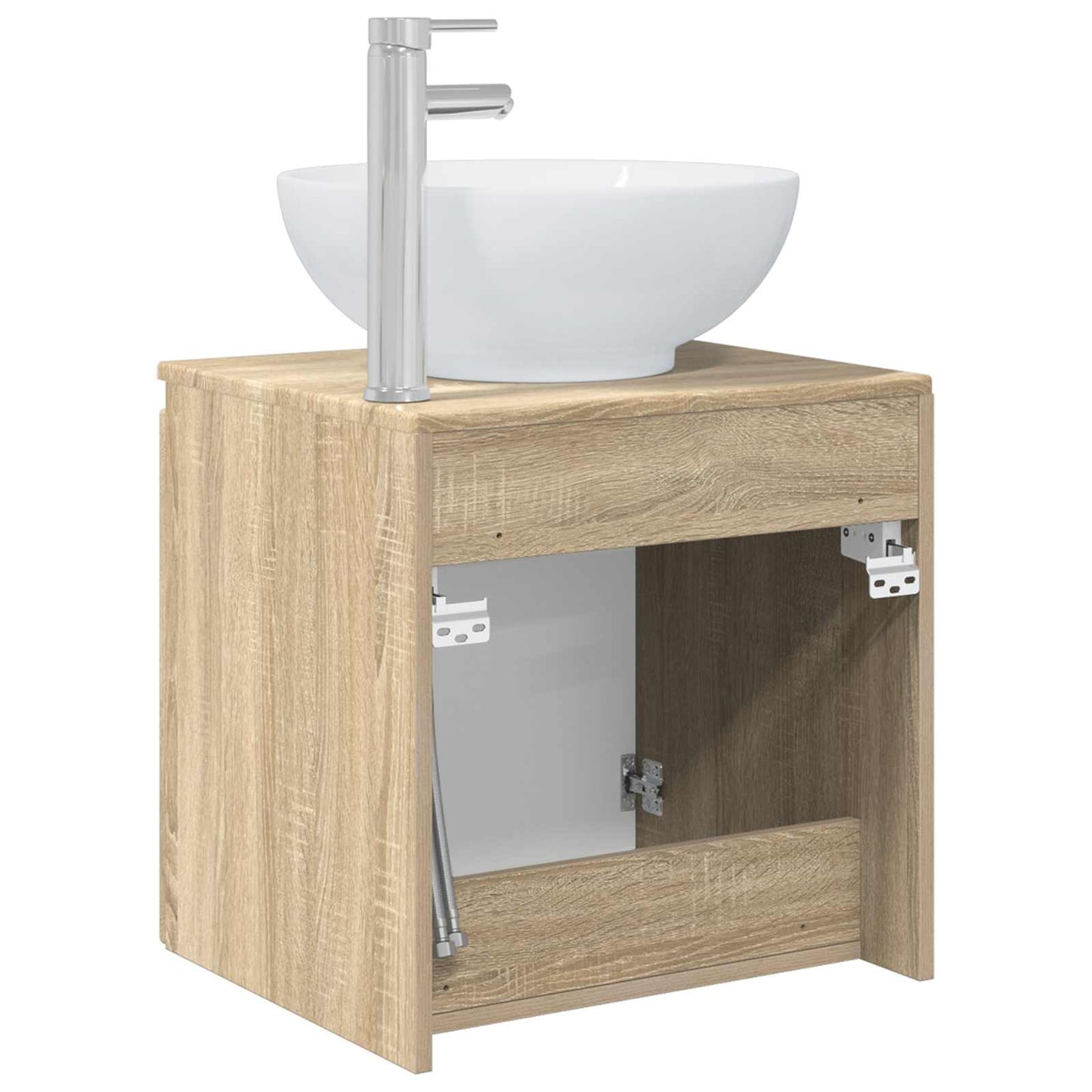 vidaXL Επιτοίχια Λεκάνη Έπιπλο Sonoma Δρυς 49,5 x 44,5 x 65 εκ