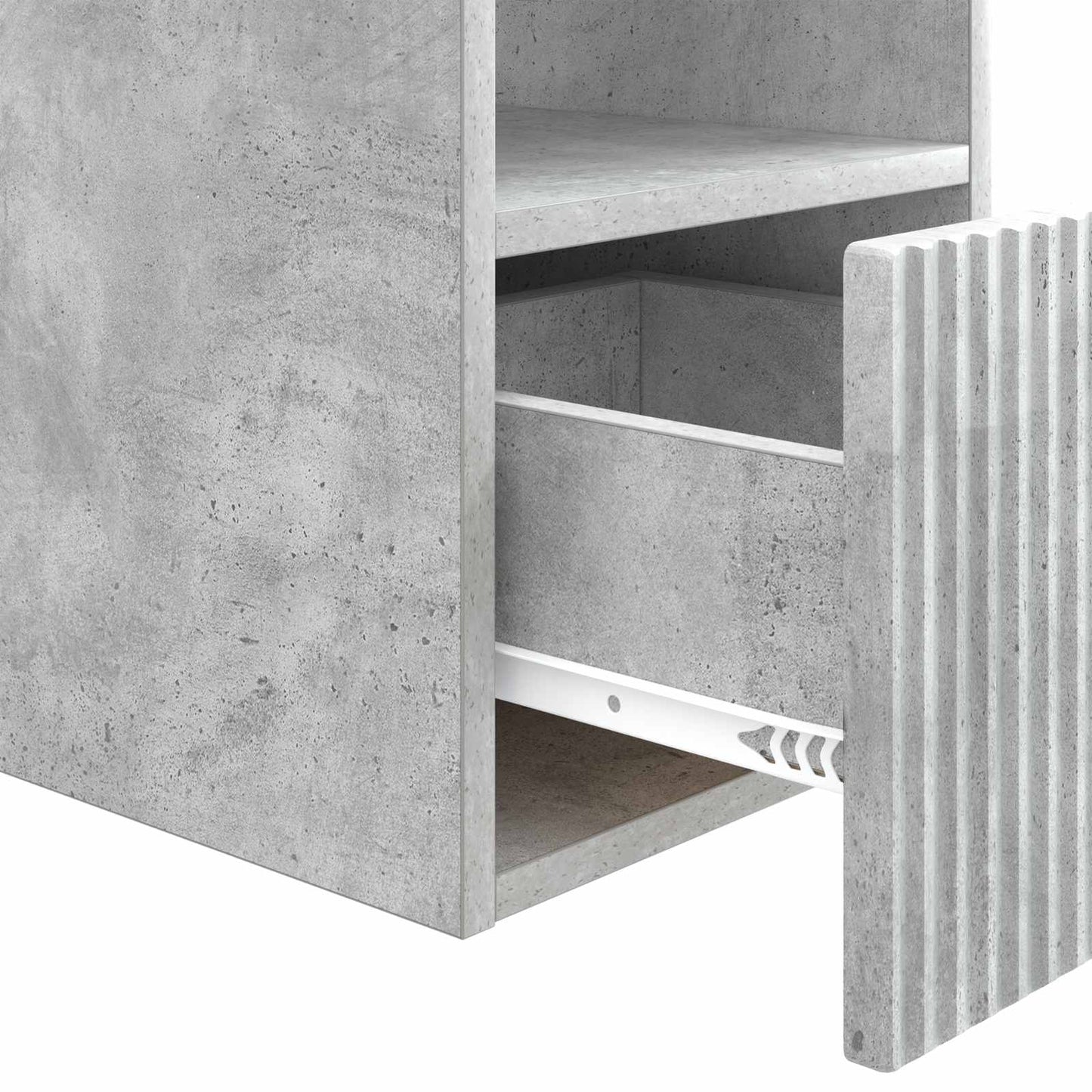 vidaXL Ντουλάπι Μπάνιου Γκρι Σκυροδέματος 30 x 41 x 50 εκ.