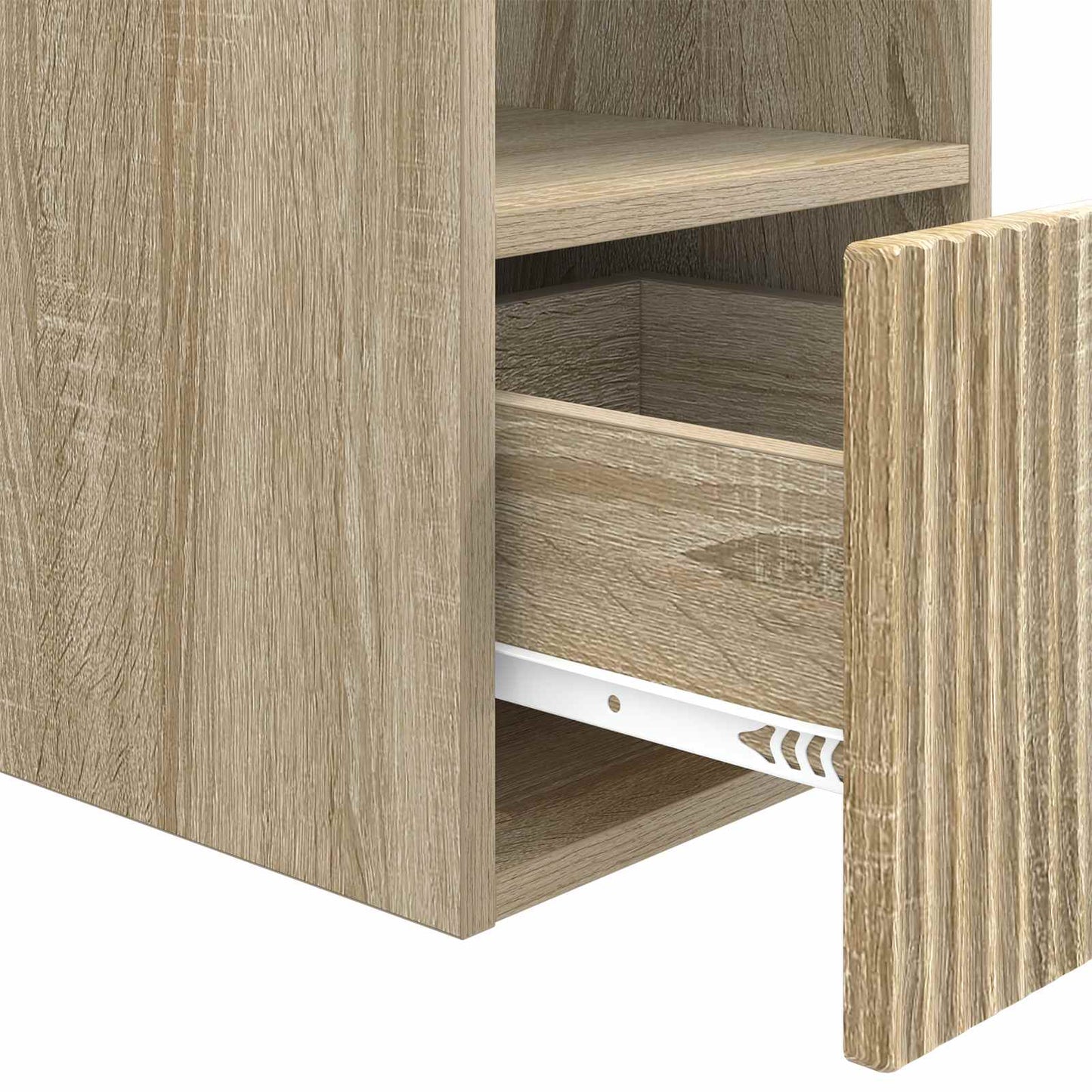 vidaXL Ντουλάπι Μπάνιου Sonoma Δρυς 30 x 44,5 x 50 εκ.