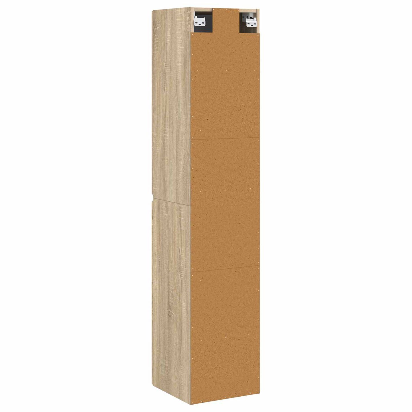vidaXL Τοίχου Ντουλάπα Μπάνιου Sonoma Δρυς 33 x 34,5 x 160 εκ