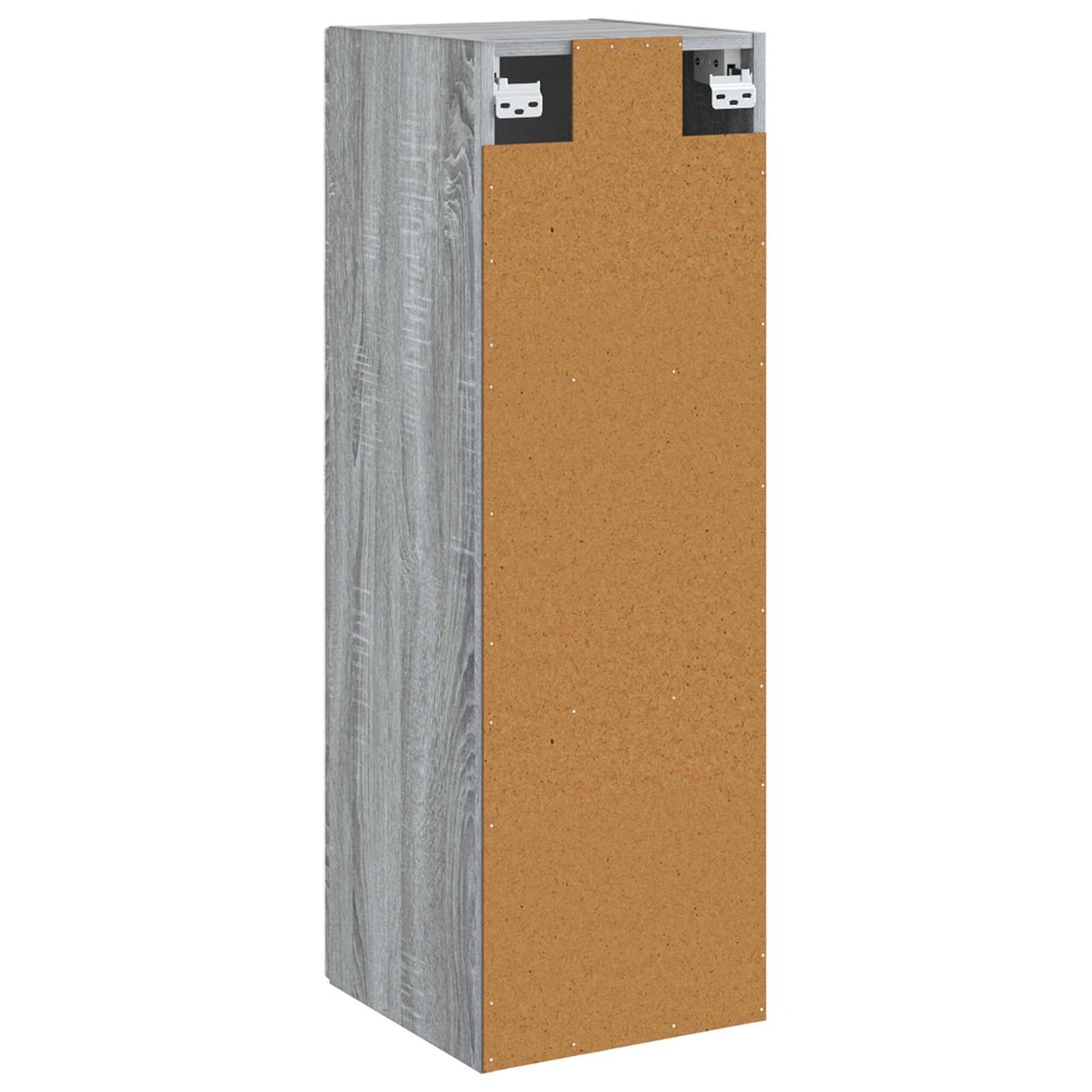 vidaXL Τοίχου Ντουλάπα Μπάνιου Γκρι Sonoma 33 x 34,5 x 100 εκ