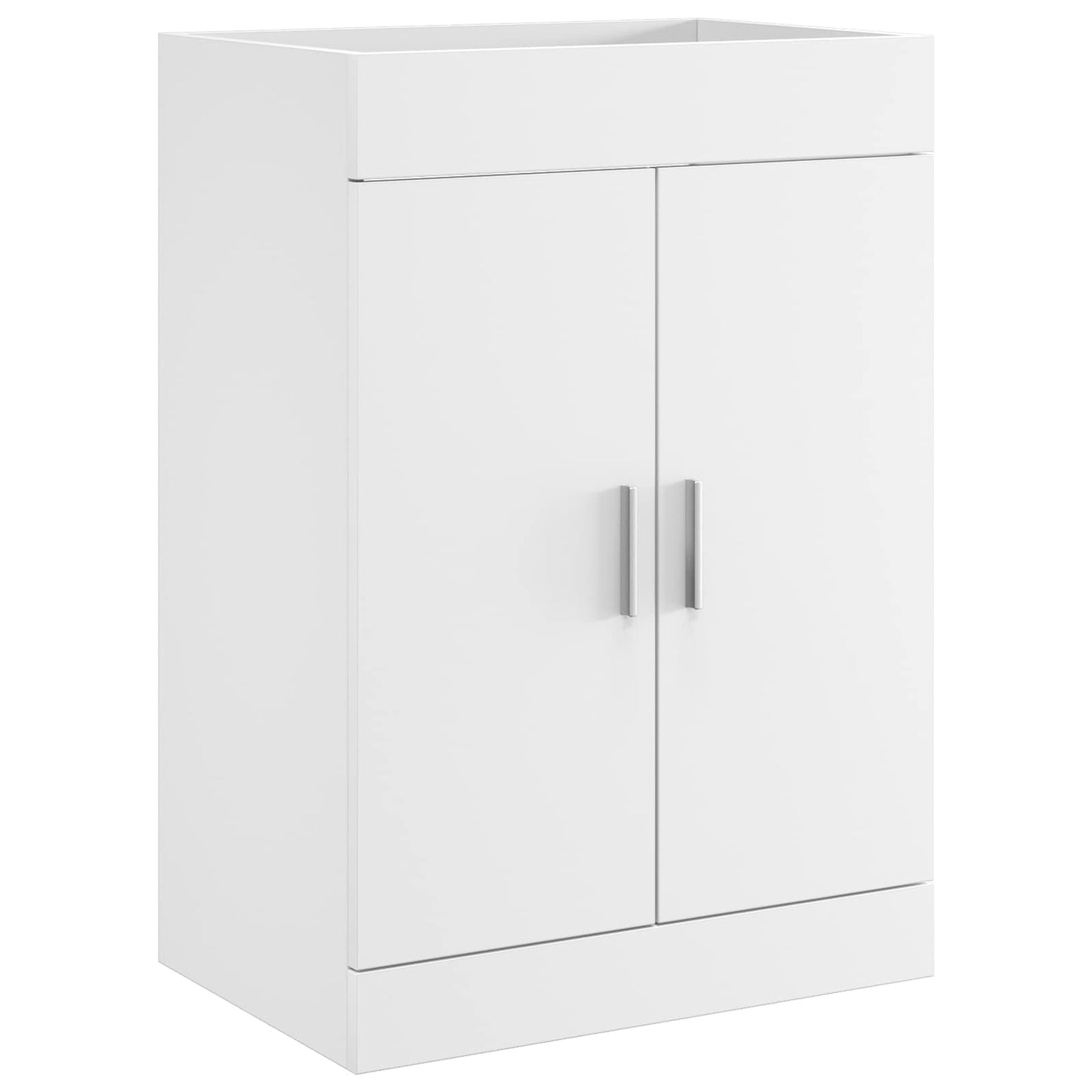 vidaXL Ντουλάπι Κάτω από τον Νιπτήρα Λευκό 56 x 37,5 x 81 εκ