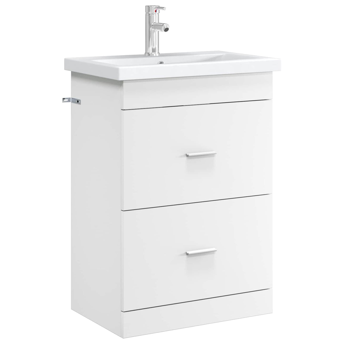 vidaXL Ντουλάπι Κάτω από τον Νιπτήρα Λευκό 56 x 37,5 x 81 εκ