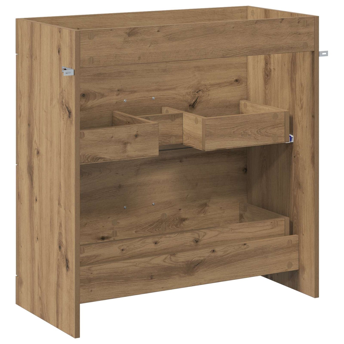 vidaXL Ντουλάπι Κάτω από τον Νιπτήρα Artisan Δρυς 78,5 x 37,5 x 81 εκ