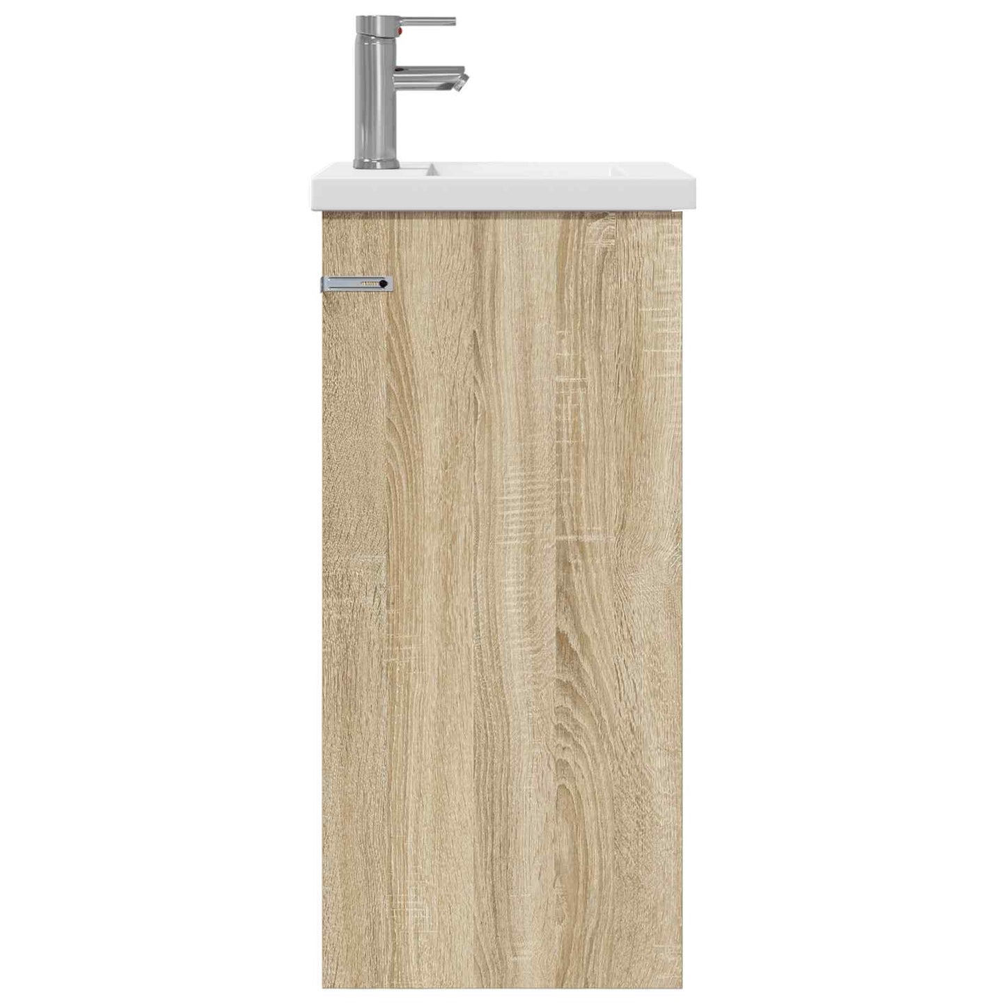 vidaXL Καθρέφτης μπάνιου με νιπτήρα Sonoma Δρυς 42 x 40 x 84,5 εκ