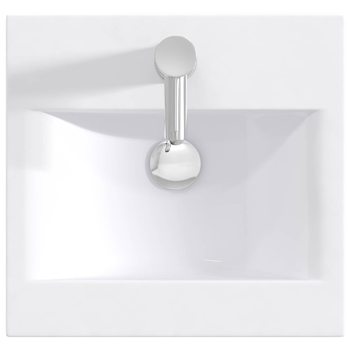 vidaXL Καθρέφτης μπάνιου με νιπτήρα Γκρι Sonoma 42 x 40 x 84,5 εκ
