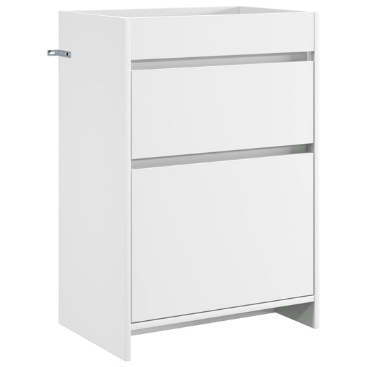 vidaXL Ντουλάπι Κάτω από τον Νιπτήρα Λευκό 56 x 37,5 x 81 εκ