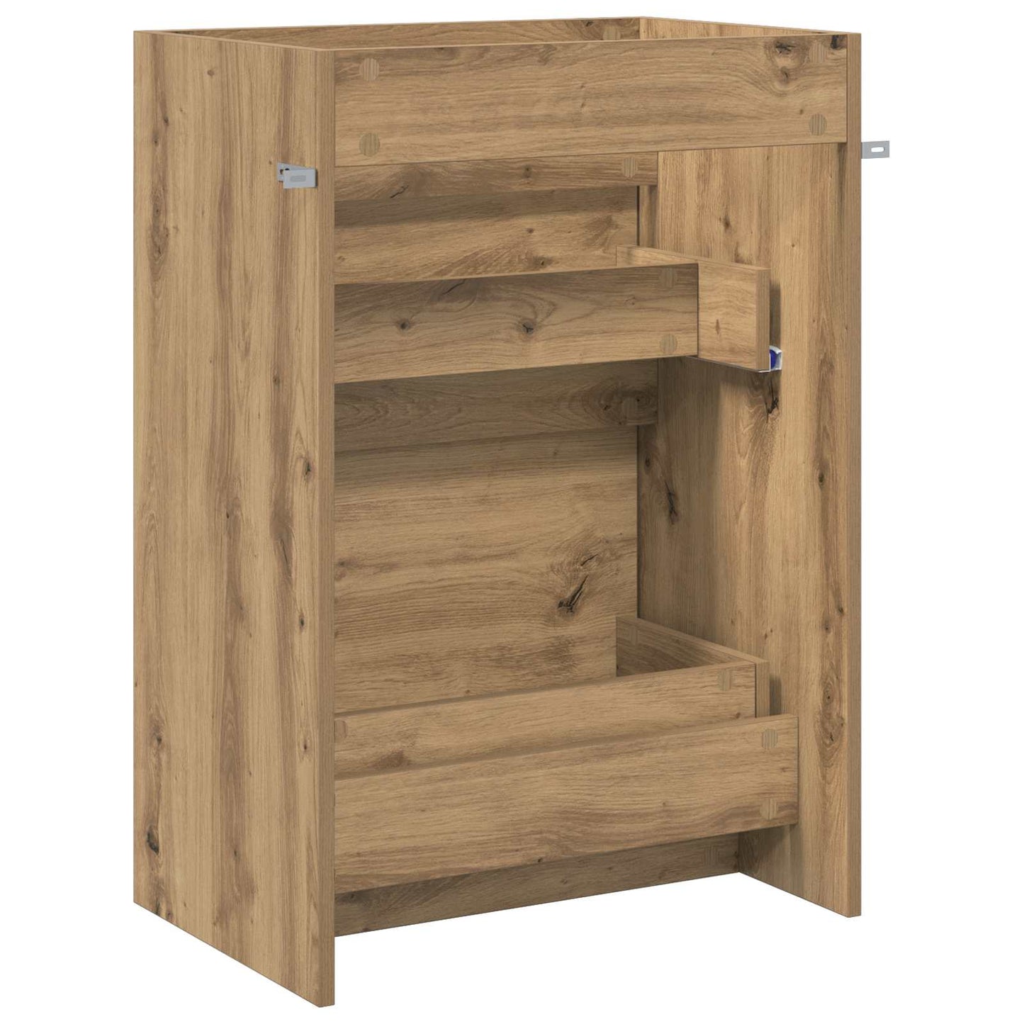 vidaXL Ντουλάπι Κάτω από τον Νιπτήρα Artisan Δρυς 56 x 37,5 x 81 εκ