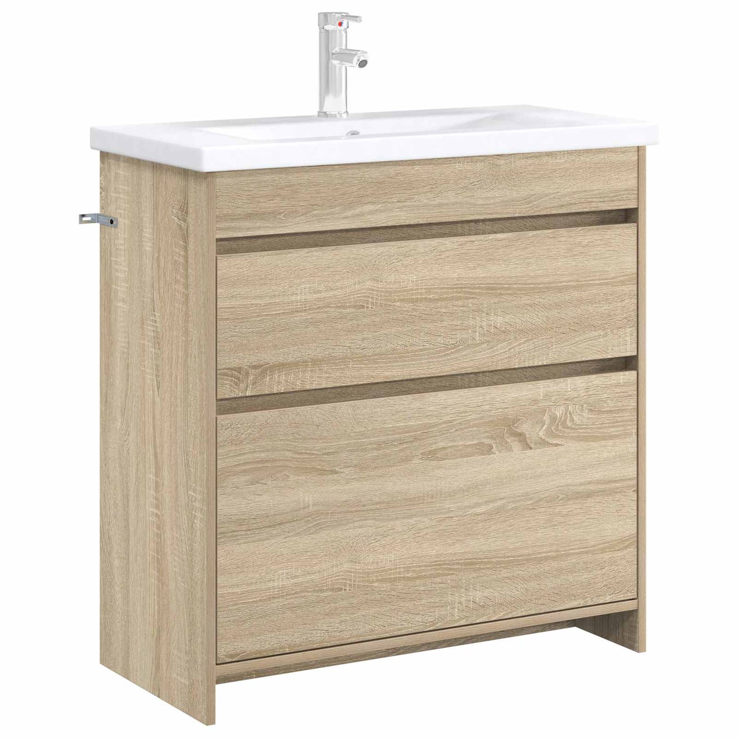 vidaXL Ντουλάπι Κάτω από τον Νιπτήρα Sonoma Δρυς 78,5 x 37,5 x 81 εκ
