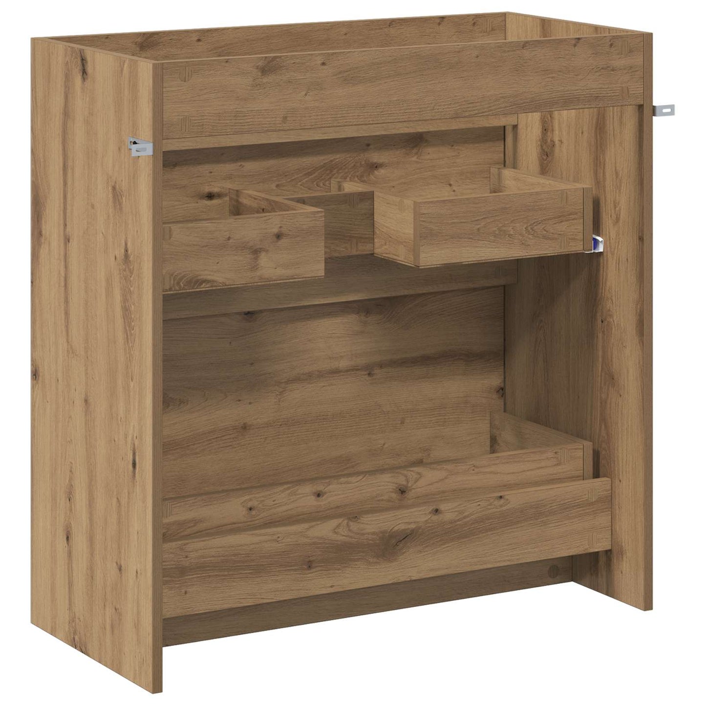 vidaXL Ντουλάπι Κάτω από τον Νιπτήρα Artisan Δρυς 78,5 x 37,5 x 81 εκ