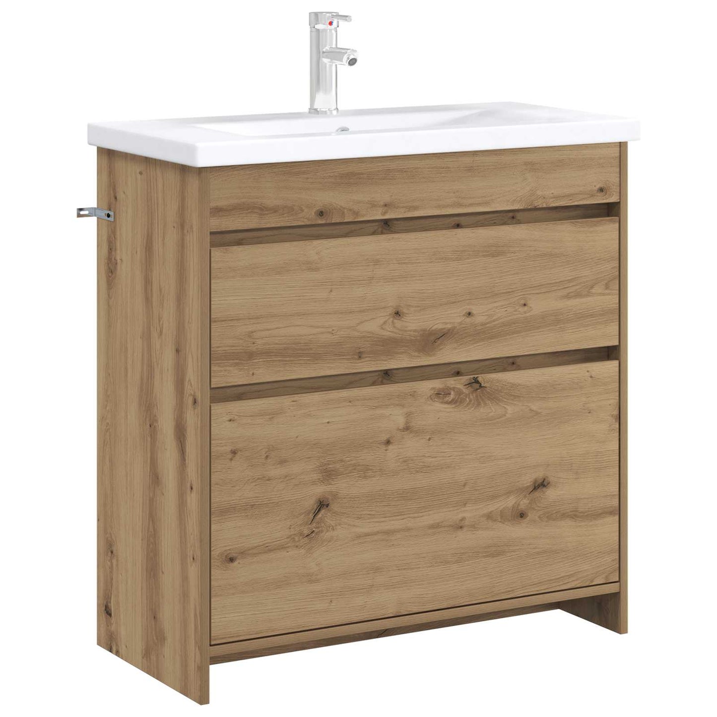 vidaXL Ντουλάπι Κάτω από τον Νιπτήρα Artisan Δρυς 78,5 x 37,5 x 81 εκ