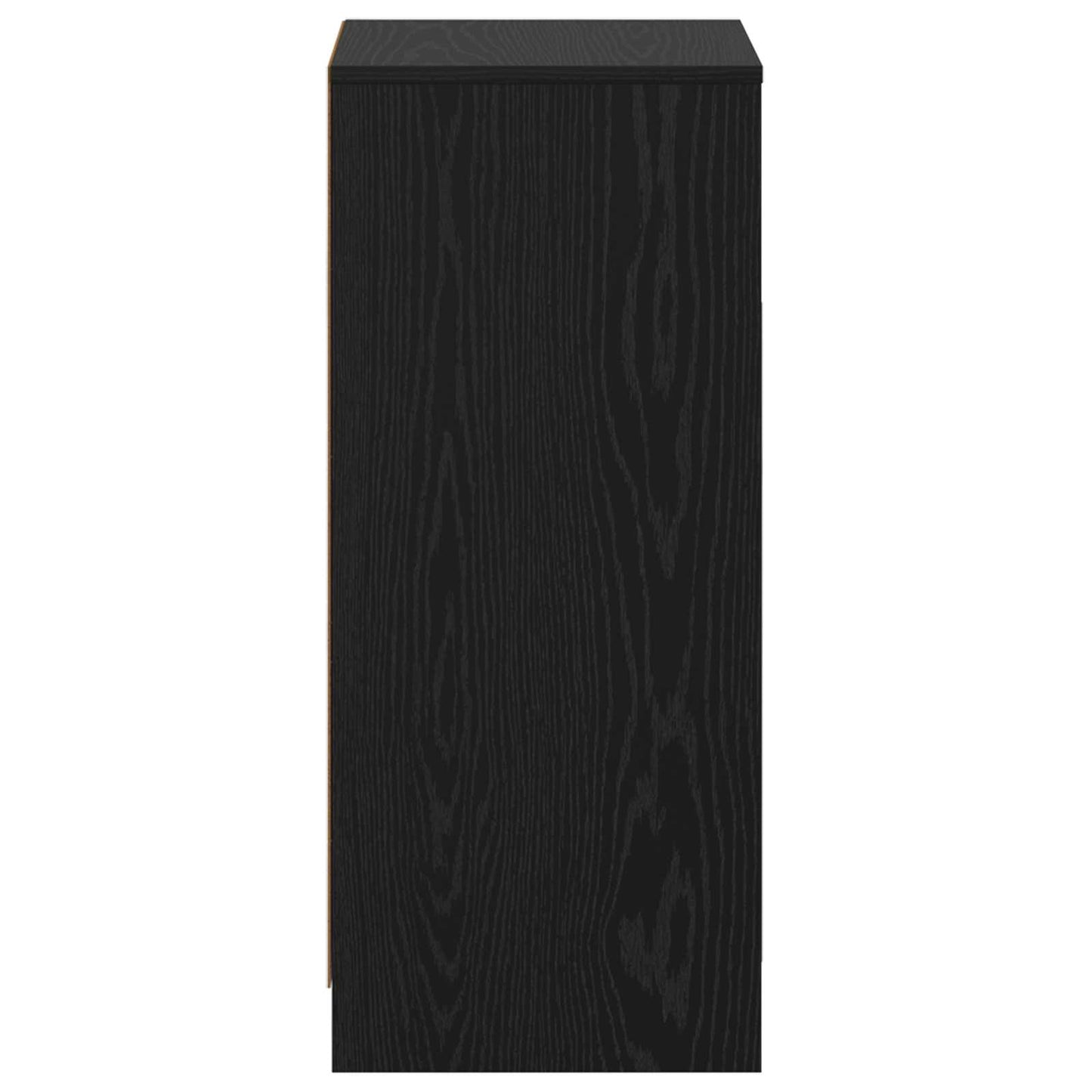vidaXL Ντουλάπι Μπάνιου Μαύρη Δρυς 35 x 36,5 x 85 εκ.