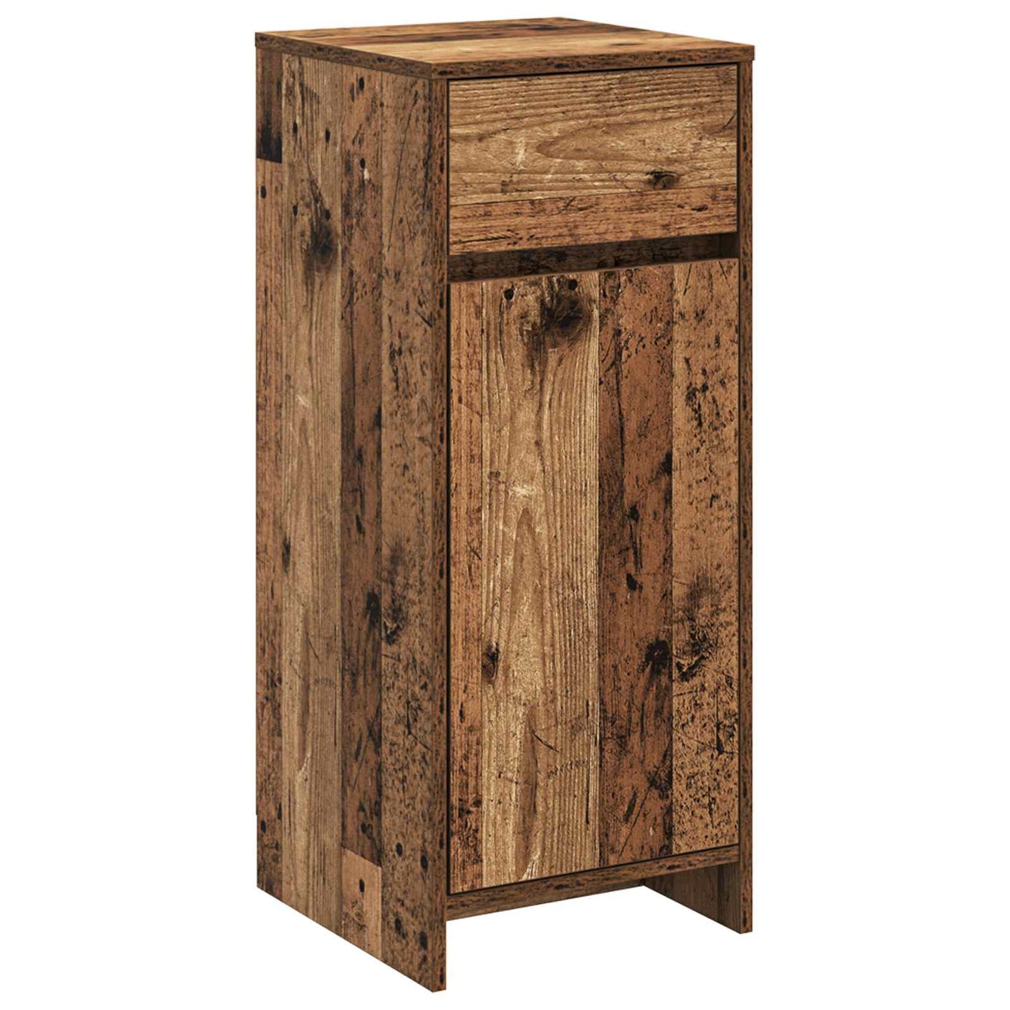 vidaXL Ντουλάπι Μπάνιου Παλαιωμένο ξύλο 35 x 36,5 x 85 εκ.
