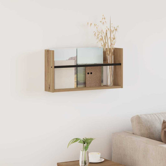 vidaXL Ράφι Περιοδικών Artisan Oak 60 x 12 x 30 εκ Επεξεργασμένο ξύλο