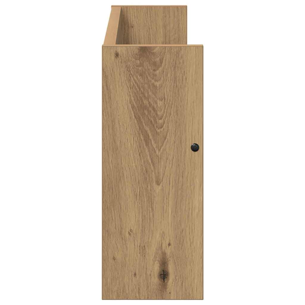 vidaXL Ράφι Περιοδικών με ράφι 2 pcs Artisan Oak 60 x 12 x 30 εκ