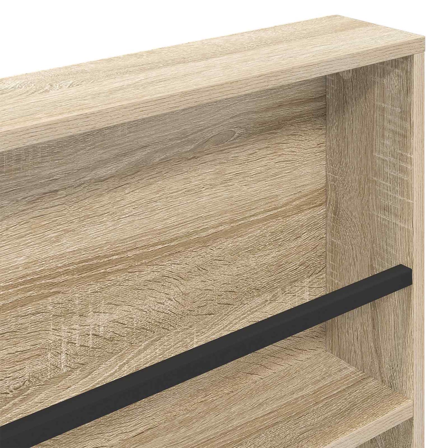 vidaXL Ράφι Περιοδικών με ράφι 2 pcs Δρύς Sonoma 60 x 12 x 70 εκ