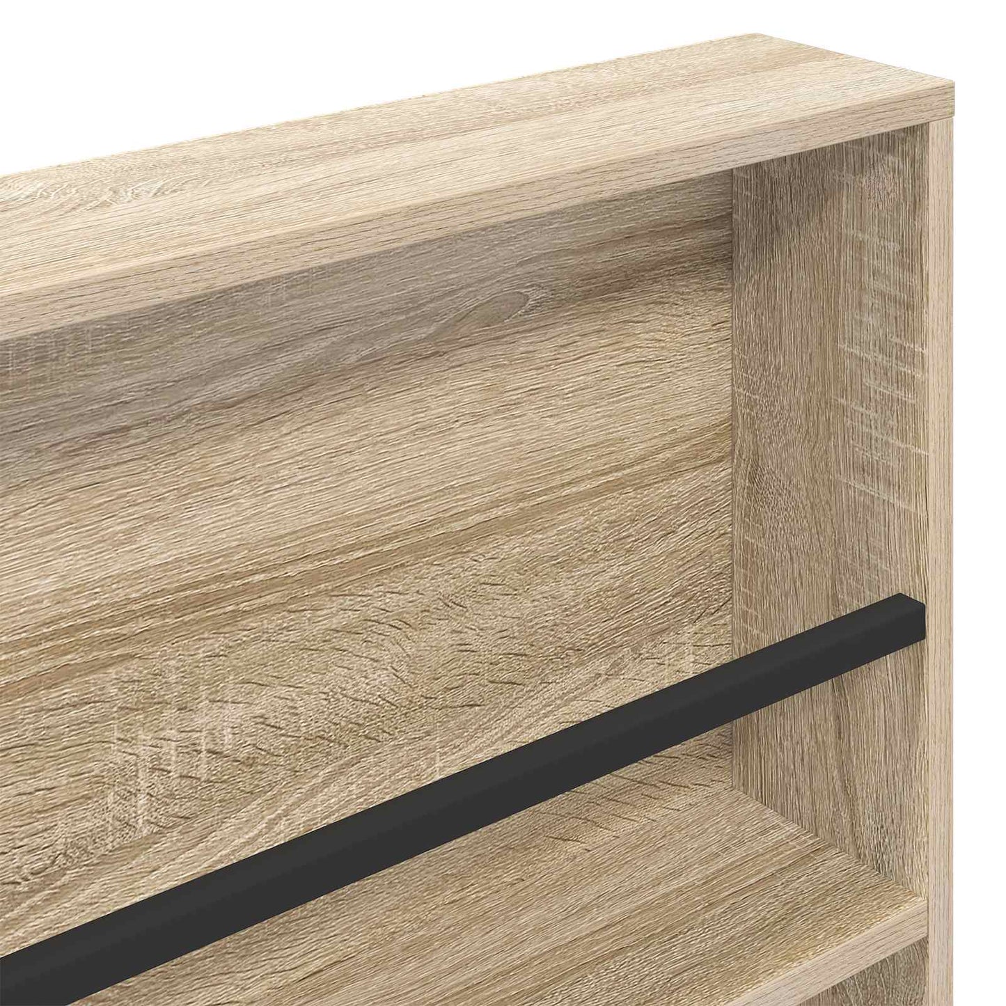 vidaXL Ράφι Περιοδικών με ράφι 2 pcs Δρύς Sonoma 80 x 12 x 70 εκ