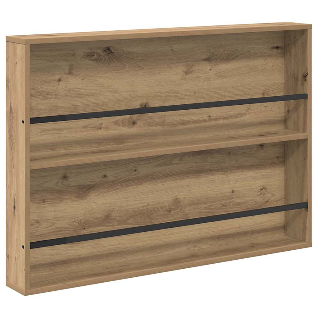 vidaXL Ράφι Περιοδικών με ράφι 2 pcs Artisan Oak 100 x 12 x 70 εκ