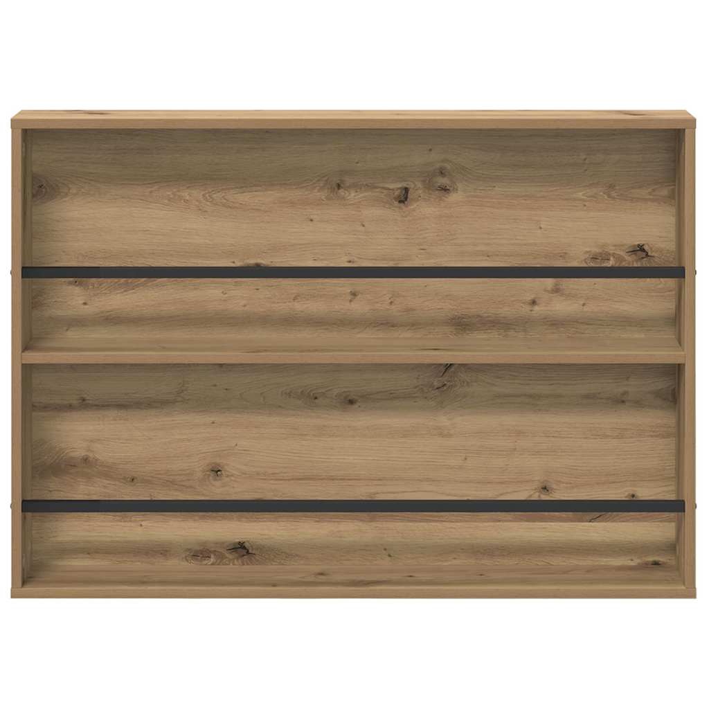 vidaXL Ράφι Περιοδικών με ράφι 2 pcs Artisan Oak 100 x 12 x 70 εκ