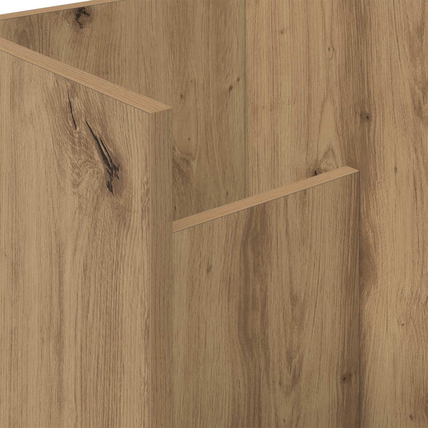 vidaXL Ράφι Περιοδικών Artisan Oak 35 x 35 x 45 εκ Επεξεργασμένο ξύλο