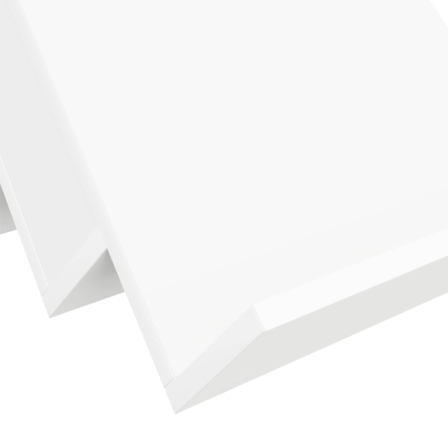 vidaXL Ράφι Περιοδικών Λευκό 53 x 40 x 28.5 εκ Επεξεργασμένο ξύλο