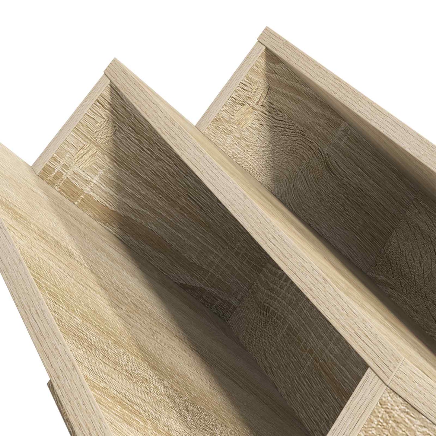 vidaXL Ράφι Περιοδικών με ράφι Δρύς Sonoma 53 x 40 x 28.5 εκ