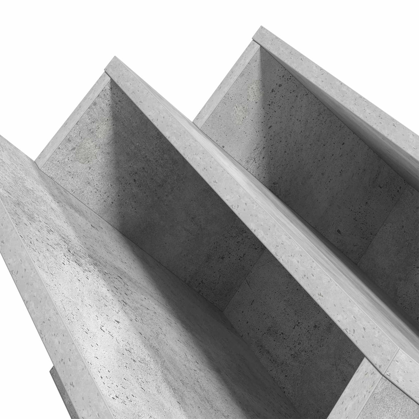 vidaXL Ράφι Περιοδικών με ράφι Γκρι Μπετόν 53 x 40 x 28.5 εκ