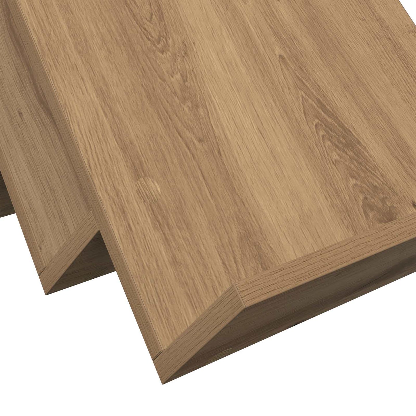vidaXL Ράφι Περιοδικών με ράφι Artisan Oak 65 x 53 x 28,5 εκ