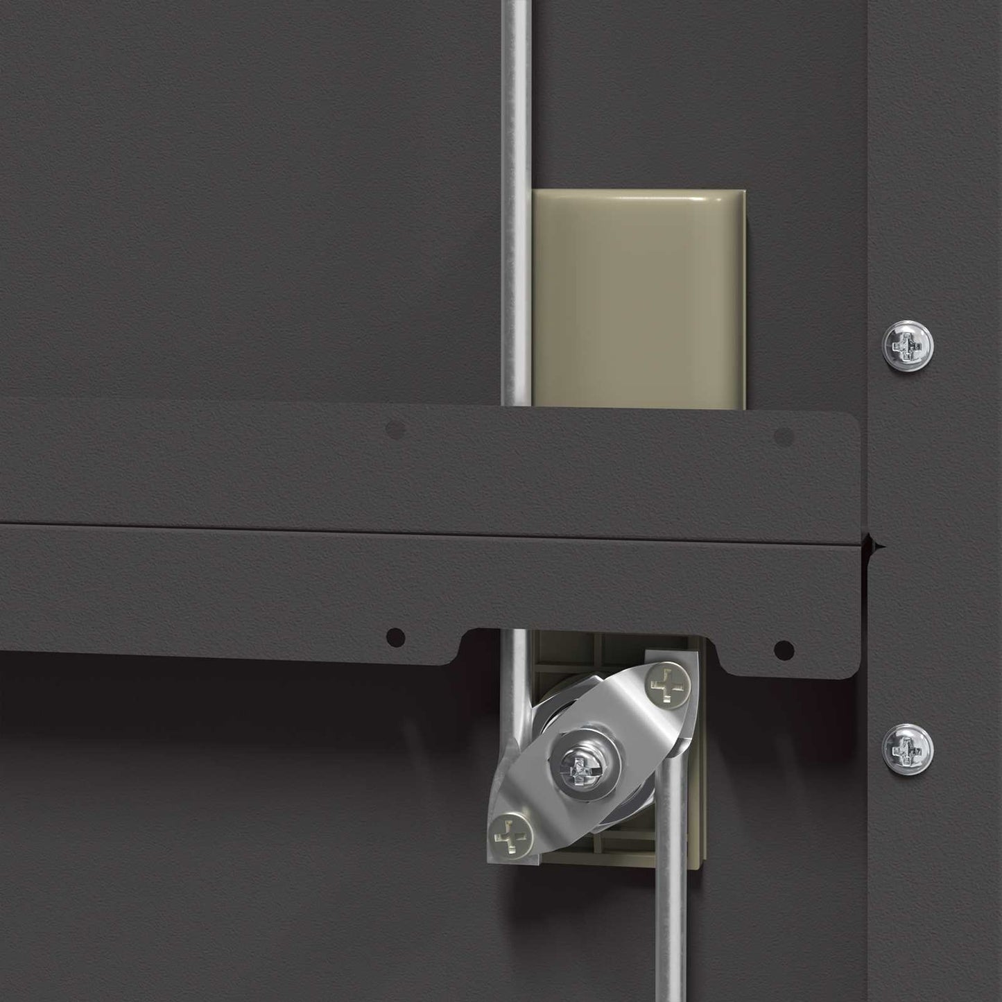 vidaXL Ντουλάπι αποθήκευσης με αποθήκευση 2 pcs Μαύρο 90 x 40 x 200 εκ