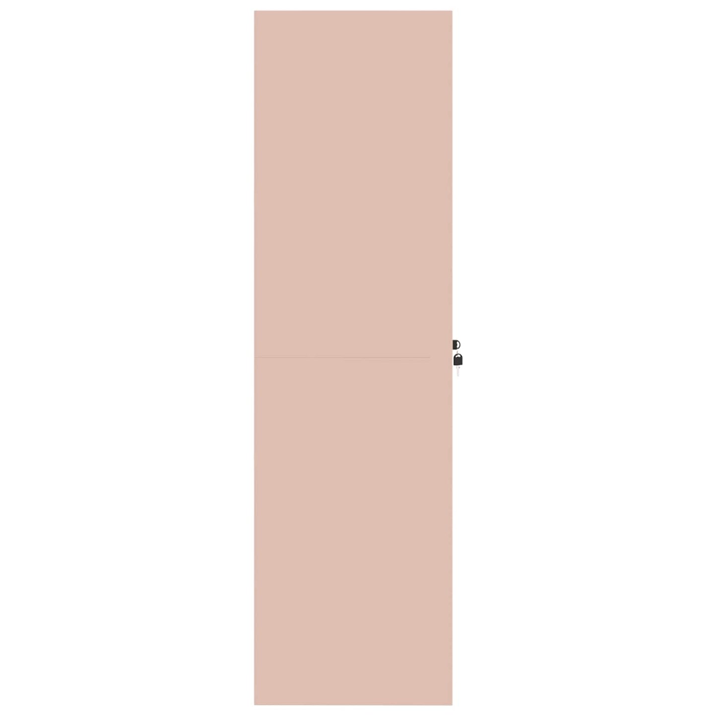 vidaXL Ντουλάπι αποθήκευσης με αποθήκευση 2 pcs Ροζ 80 x 40 x 140 εκ