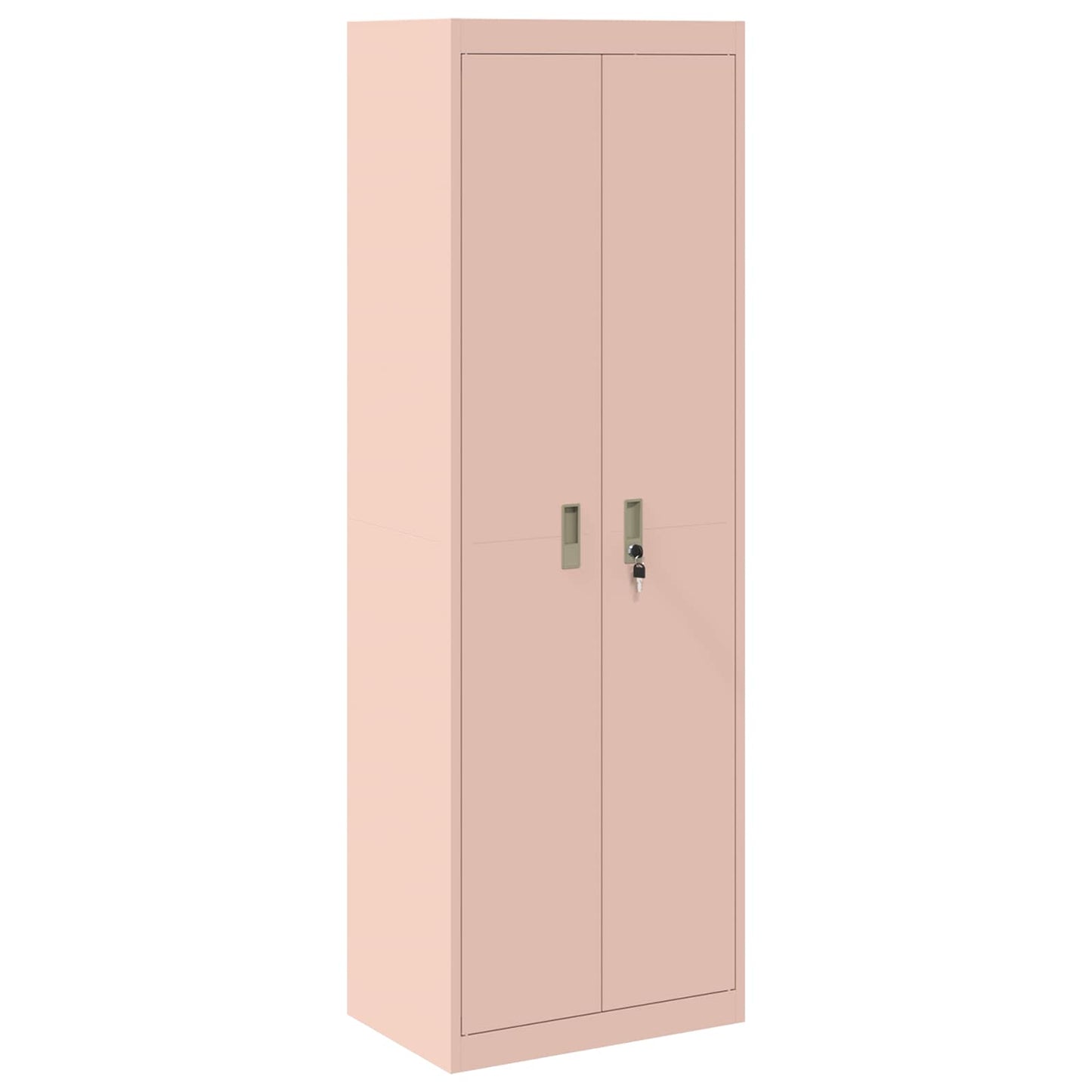 vidaXL Ντουλάπι αποθήκευσης Ροζ 60 x 40 x 180 εκ Ατσάλι