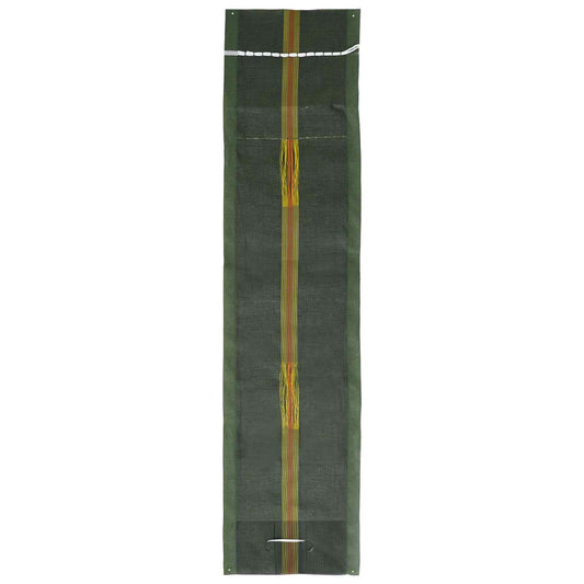 vidaXL Σακιά με άμμο 100 pcs Σκούρο Πράσινο 100 x 25 cm HDPE