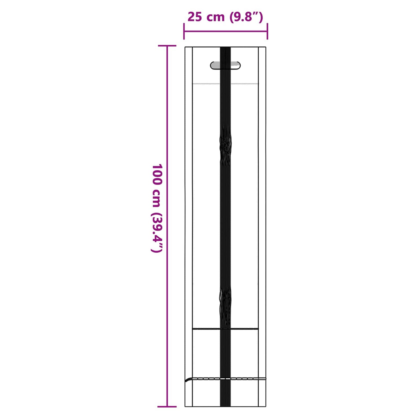 vidaXL Σακιά με άμμο 100 pcs Σκούρο Πράσινο 100 x 25 cm HDPE