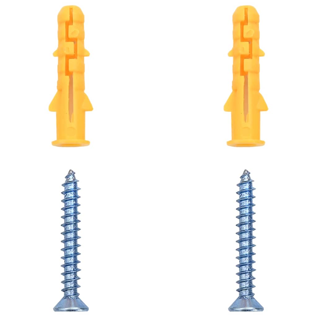 vidaXL Καθρέφτης τοίχου 50 x 50 cm σκληρυμένο γυαλί
