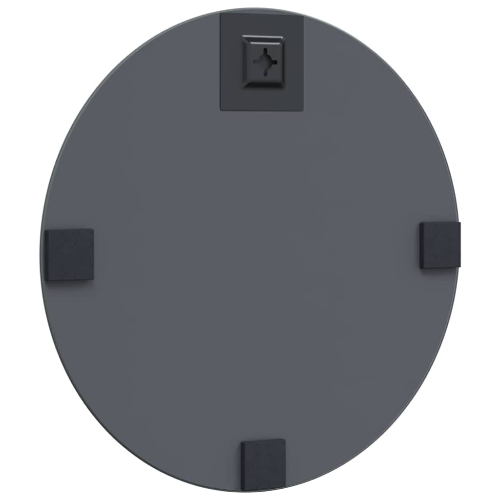 vidaXL Καθρέφτης τοίχου Ø 30 cm σκληρυμένο γυαλί