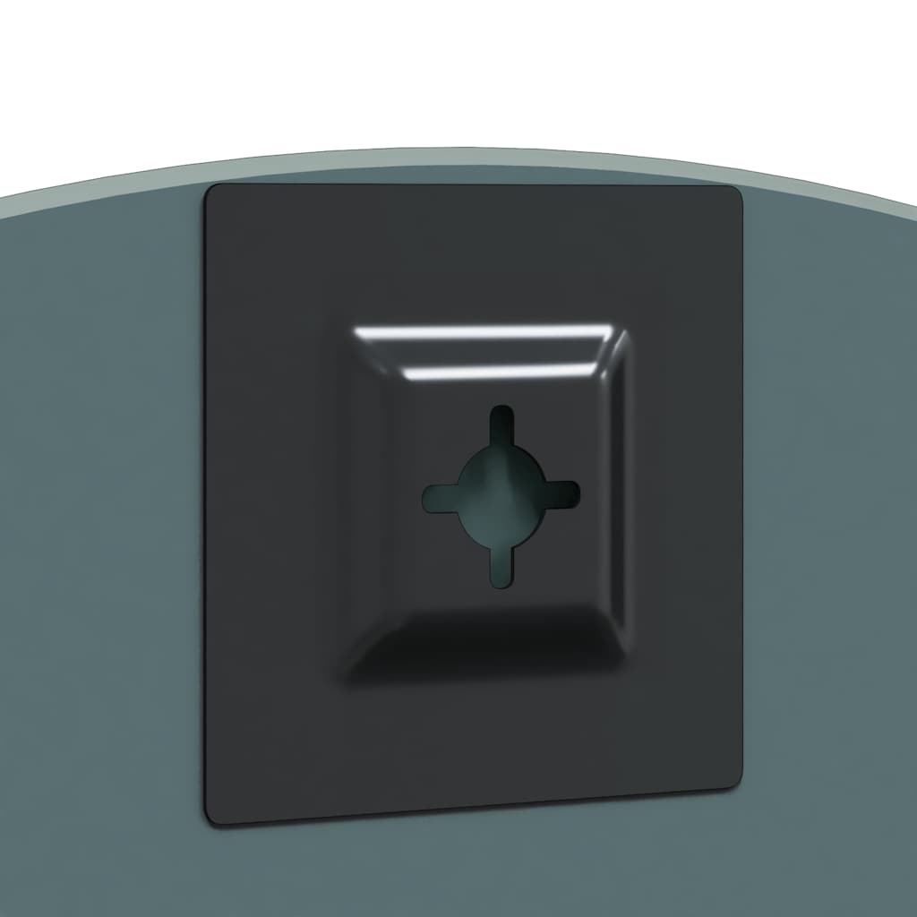 vidaXL Καθρέφτης τοίχου Ø 40 cm σκληρυμένο γυαλί