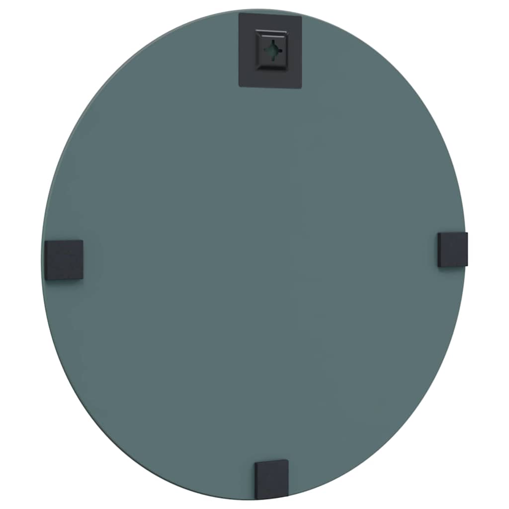 vidaXL Καθρέφτης τοίχου Ø 40 cm σκληρυμένο γυαλί