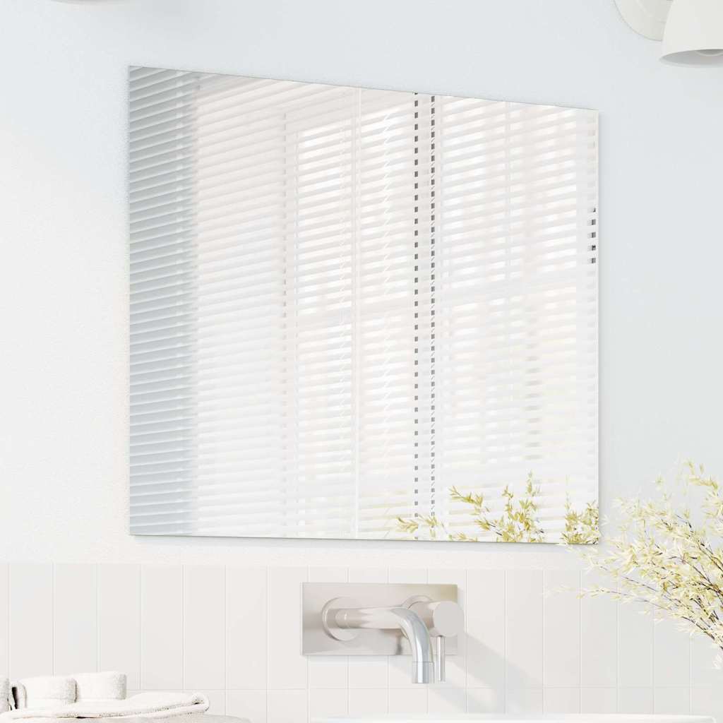 vidaXL Καθρέφτης τοίχου 50 x 60 cm σκληρυμένο γυαλί