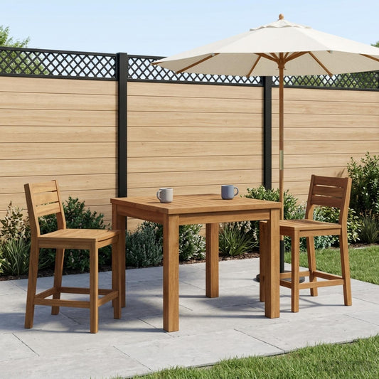 vidaXL Τραπεζάκι σαλονιού Φυσικό 49 x 48,5 x 36 cm Στερεό Ξύλο Ακακίας